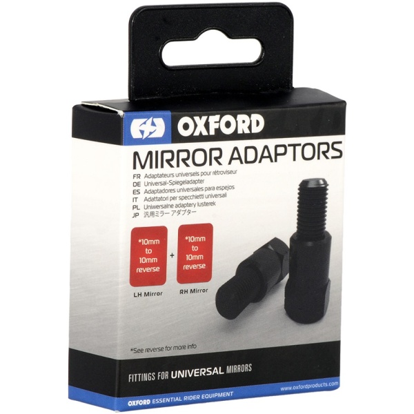 Set 2 Buc Adaptoare Oglinzi Retrovizoare Moto Oxford Mirror Adaptors M10 La M10 Rev & M10 La M10 OX581